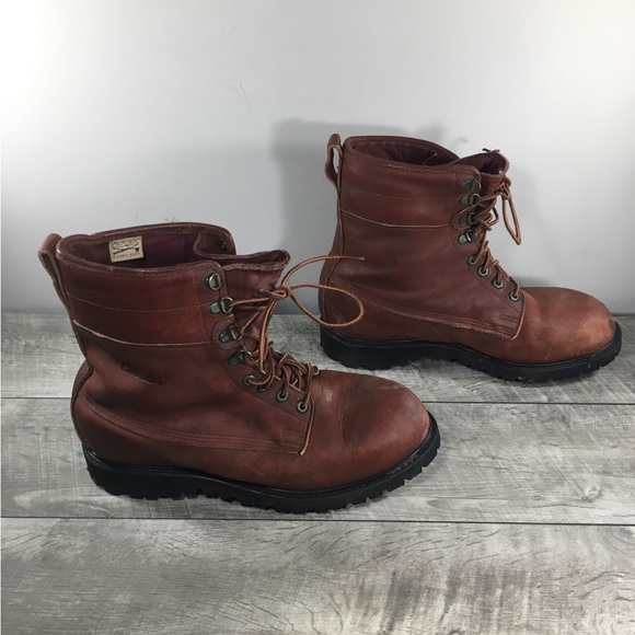 Cabela’s Mens Work Hunting Soft Toe Boots Leather Waterproof Plus Size 11.5 - Picture 3 of 11